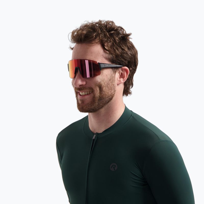 Saulės akiniai Rogelli Swift Full Revo black/red full revo 3