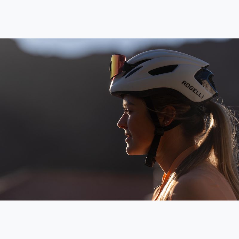 Saulės akiniai Rogelli Swift Full Revo black/red full revo 10