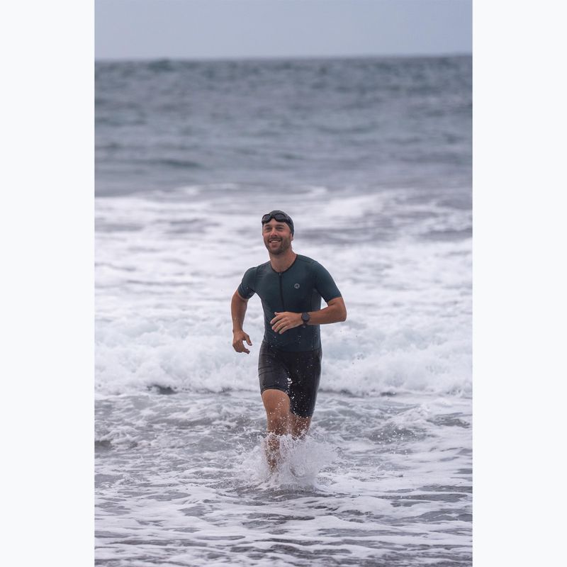 Triatlono kostiumas Rogelli Florida Tri Suit black/dark teal 10