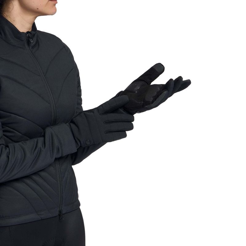 Vyriškos dviračių pirštinės Rogelli Element Padded Gloves black 3