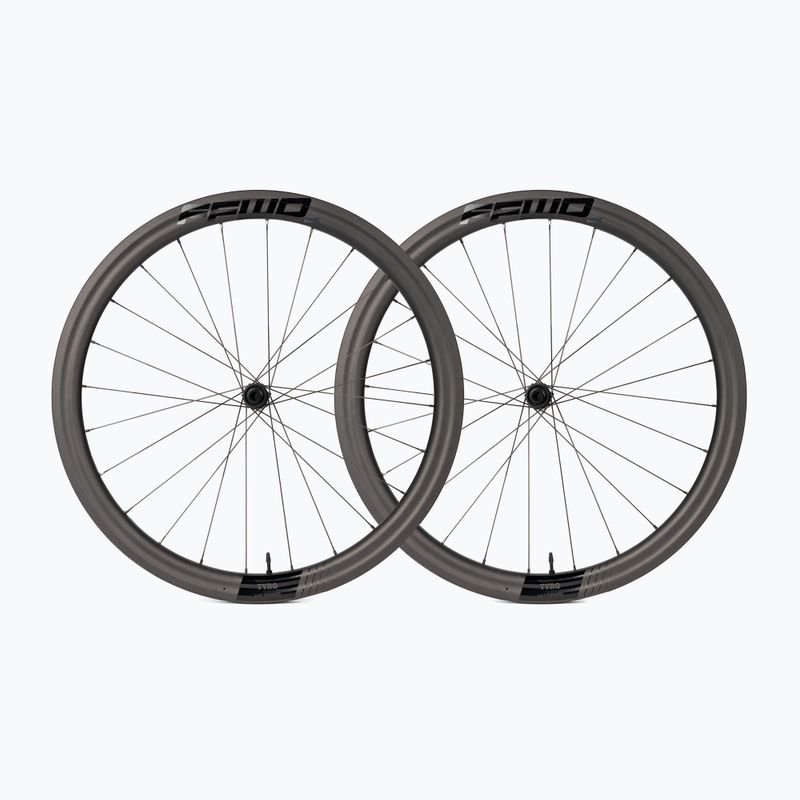 FFWD Carbon Tyro FCC shimano ratai juodi ASTYROFCCFFWDGRSH