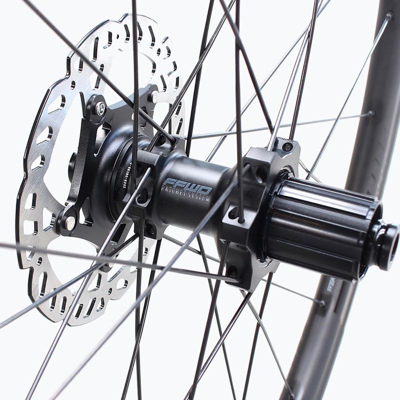 FFWD Carbon Tyro FCC shimano ratai juodi ASTYROFCCFFWDGRSH 11