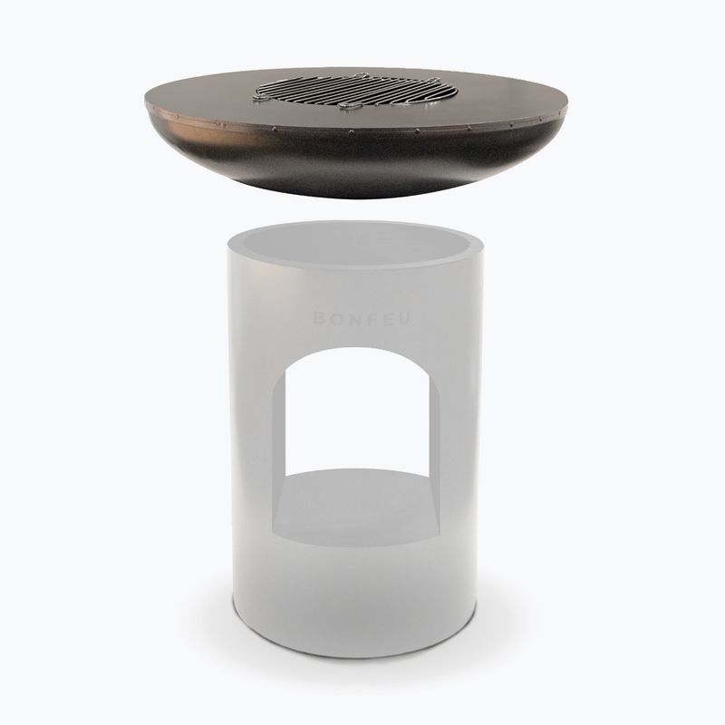 Lauko ugniavietė BonFeu BonBaza 10002R corten 3