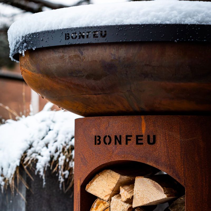 Lauko ugniavietė BonFeu BonBaza 10002R corten 13