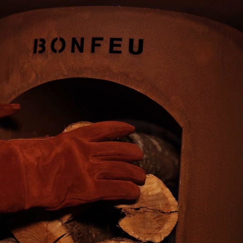 Lauko ugniavietė BonFeu BonBaza 10002R corten 14