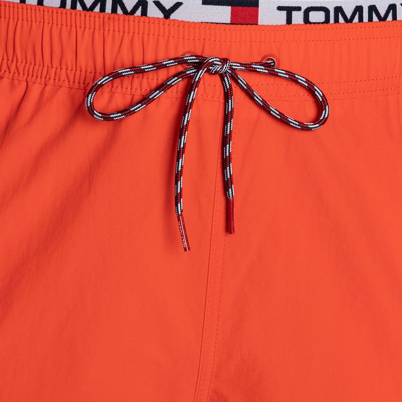 Vyriški Tommy Hilfiger DW Medium Drawstring maudymosi šortai daring scarlet 3