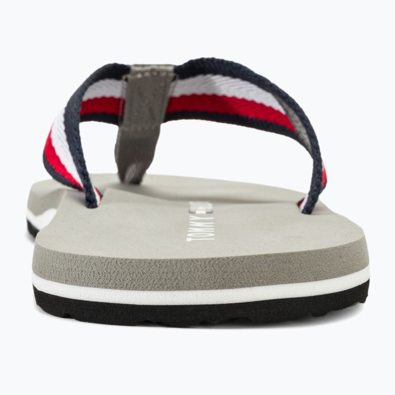 Vyriškos šlepetės per pirštą Tommy Hilfiger Corporate Beach Sandal antique silver 6