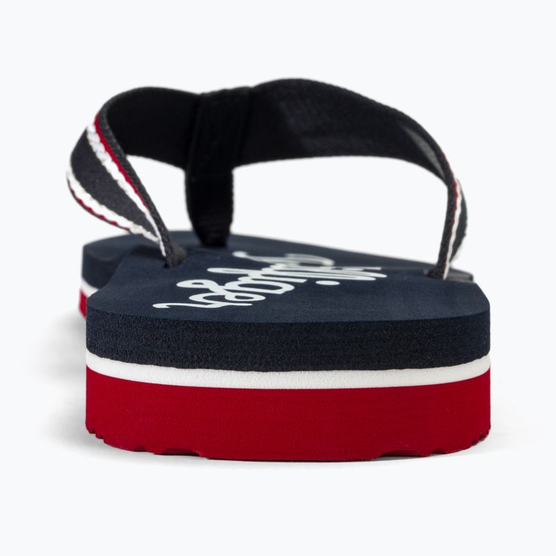 Moteriškos šlepetės per pirštą Tommy Hilfiger Im Graphic Beach Sandal space blue 6