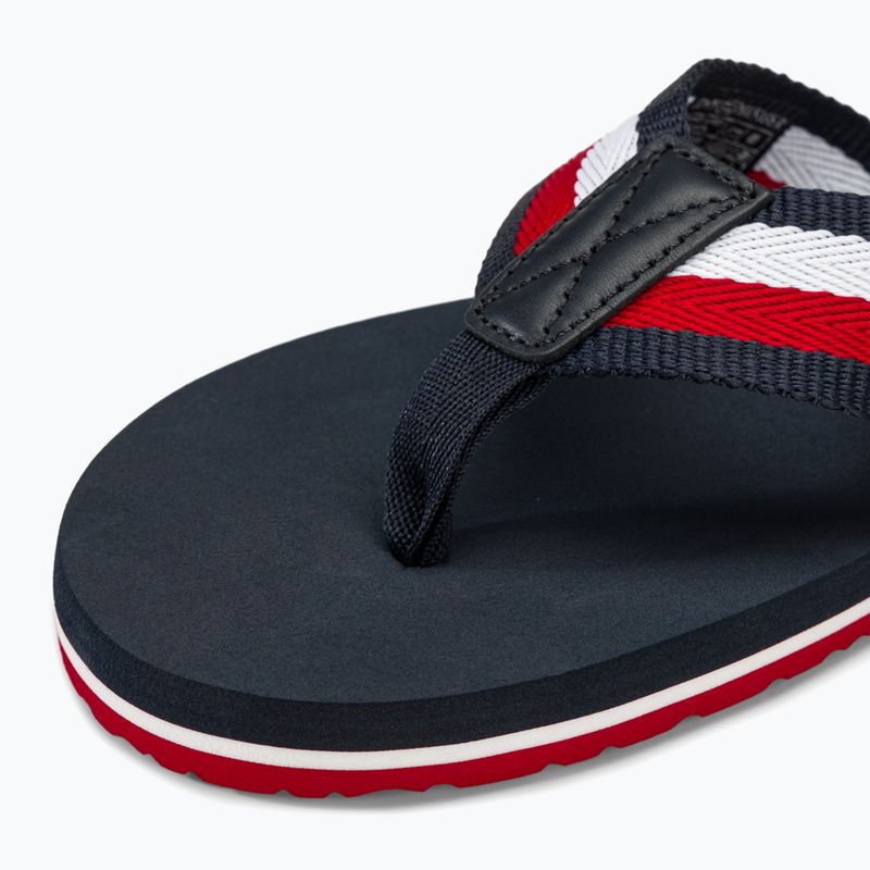Vyriškos šlepetės per pirštą Tommy Hilfiger Corporate Beach Sandal desert sky 7