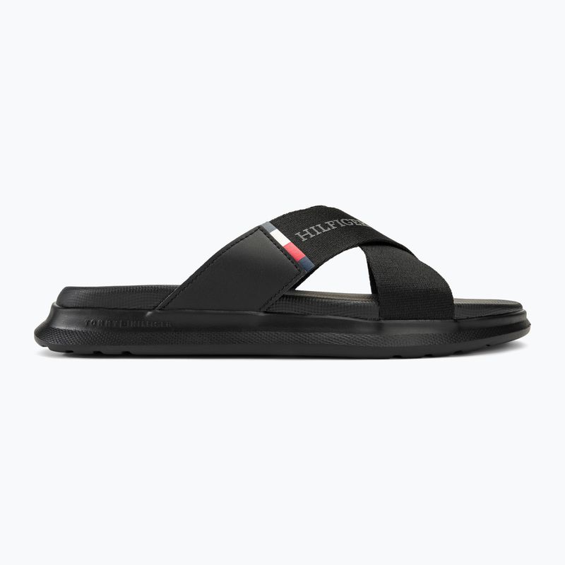 Vyriškos šlepetės Tommy Hilfiger Comfort Criss Cross Beach Sandal black 2