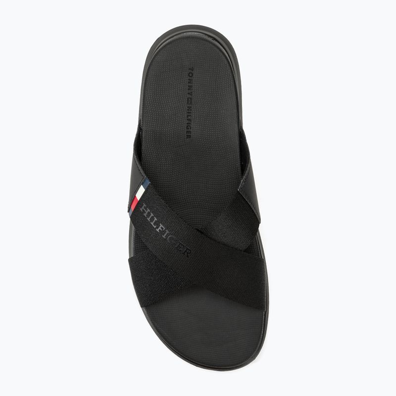 Vyriškos šlepetės Tommy Hilfiger Comfort Criss Cross Beach Sandal black 5