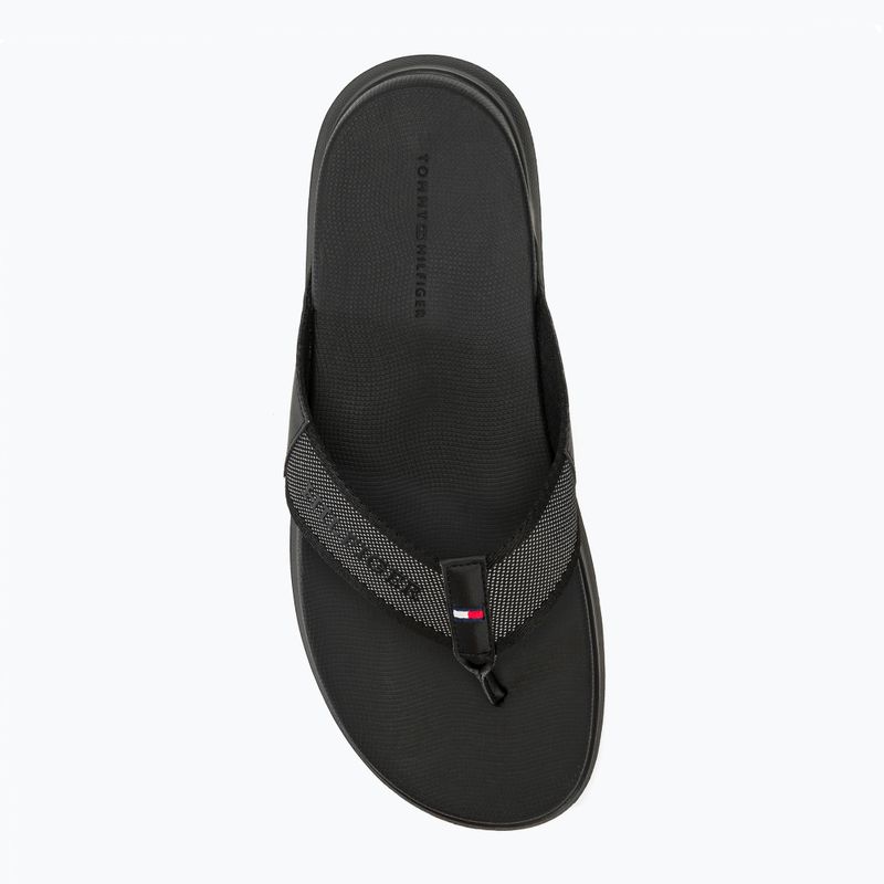 Vyriškos šlepetės per pirštą Tommy Hilfiger Comfort Toe Post Beach Sandal black 5