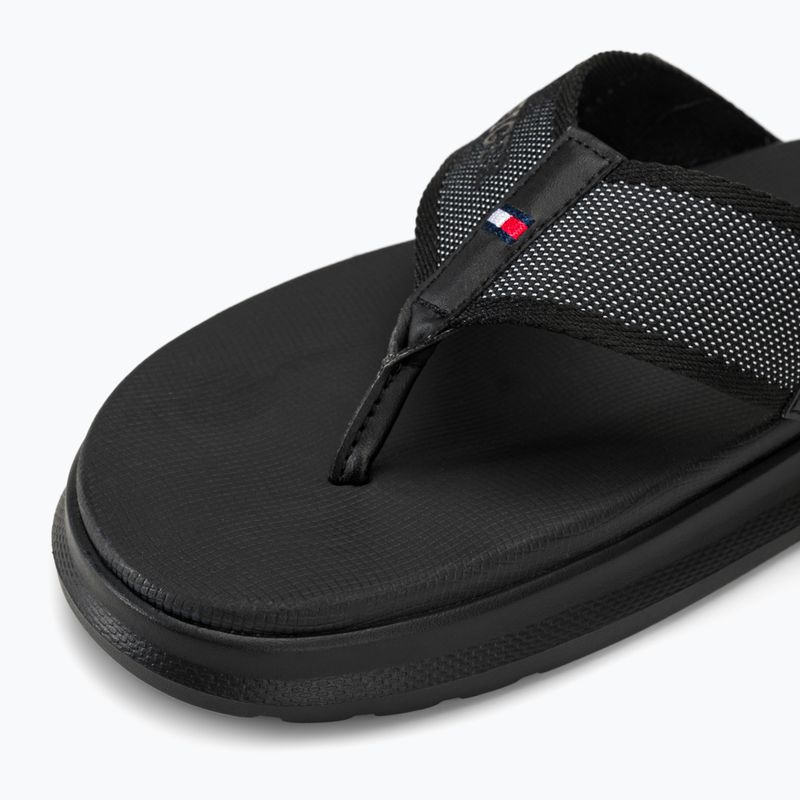 Vyriškos šlepetės per pirštą Tommy Hilfiger Comfort Toe Post Beach Sandal black 7