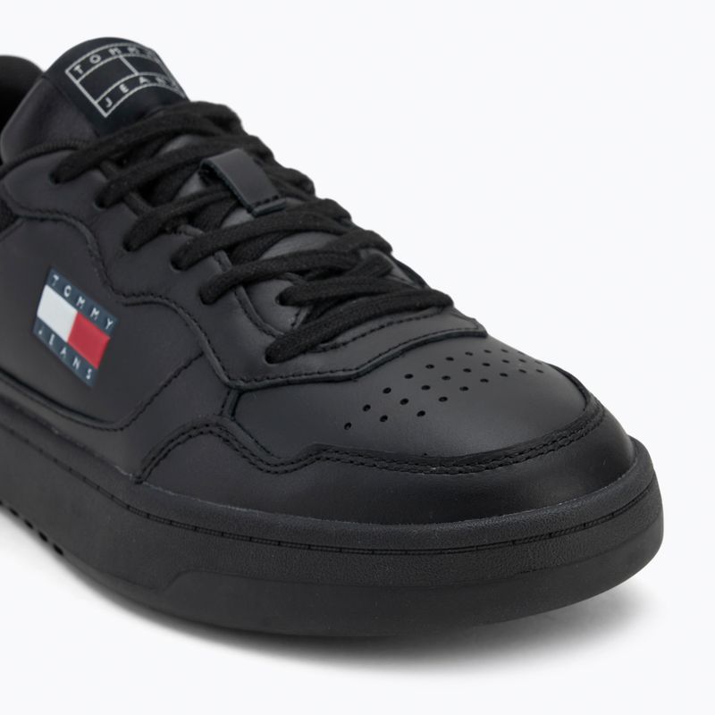 Tommy Jeans vyriški batai Cupsole Leather Ess black 7