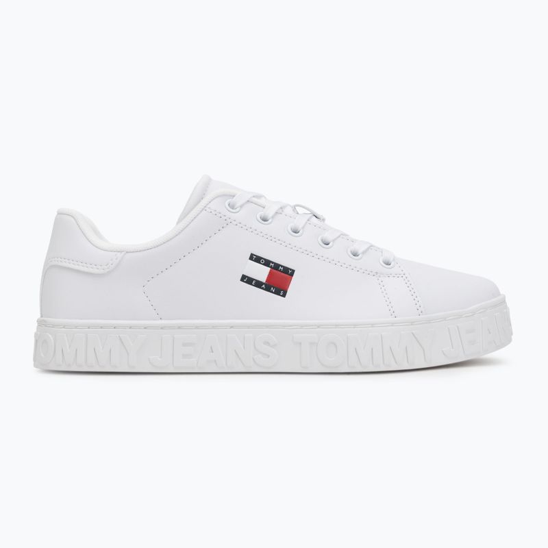Moteriški batai Tommy Jeans Log Outsole white 2