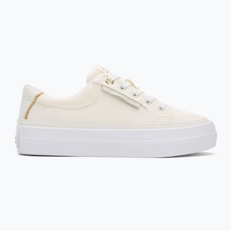 Moteriški sportiniai bateliai Tommy Hilfiger Essential Vulc Textile YBL ecru 2