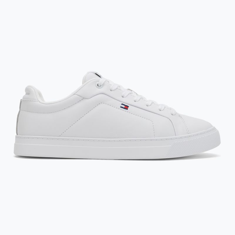 Vyriški batai Tommy Hilfiger Icon Court Lth Flag Ess white 2