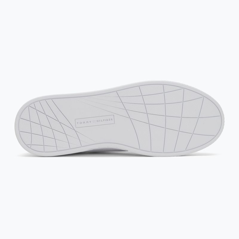 Vyriški batai Tommy Hilfiger Icon Court Lth Flag Ess white 4