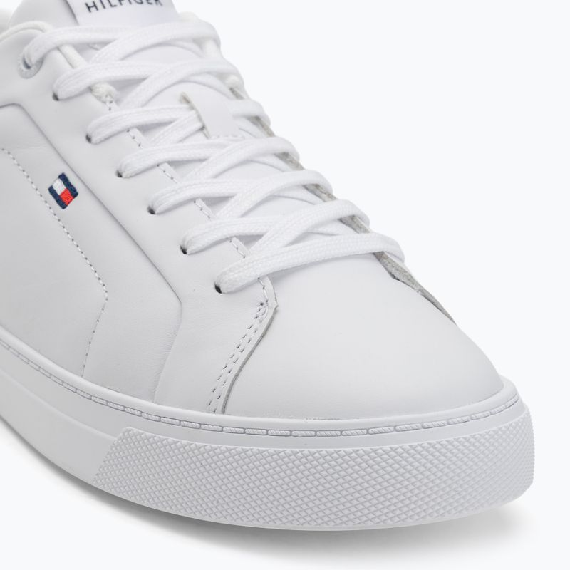 Vyriški batai Tommy Hilfiger Icon Court Lth Flag Ess white 7