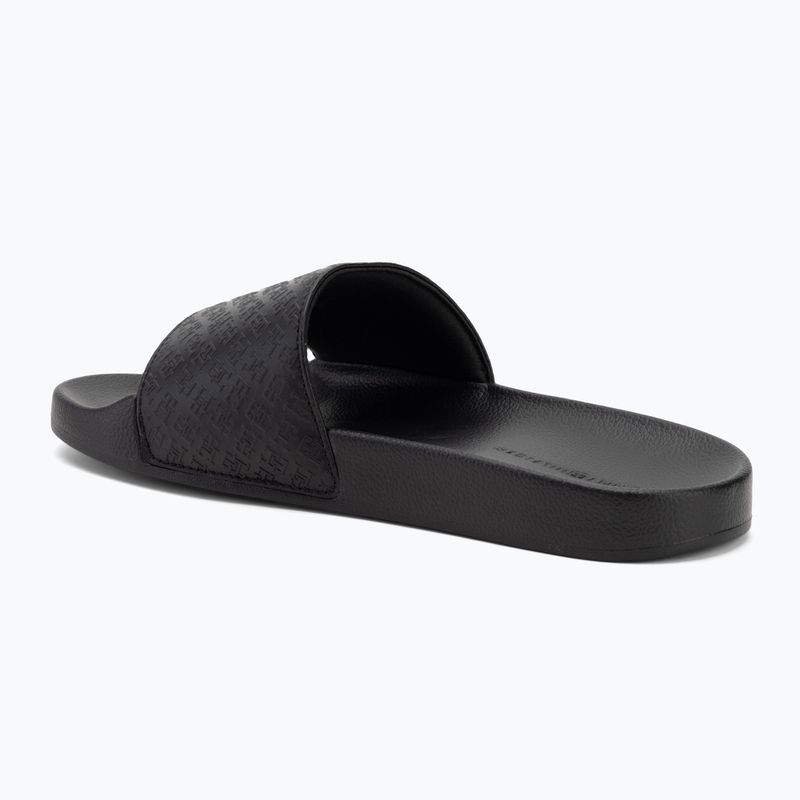 Moteriškos šlepetės Tommy Hilfiger Monogram Poolside black 3