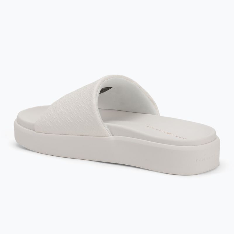 Moteriškos šlepetės Tommy Hilfiger Platform Monogram Poolslide ancient white 3