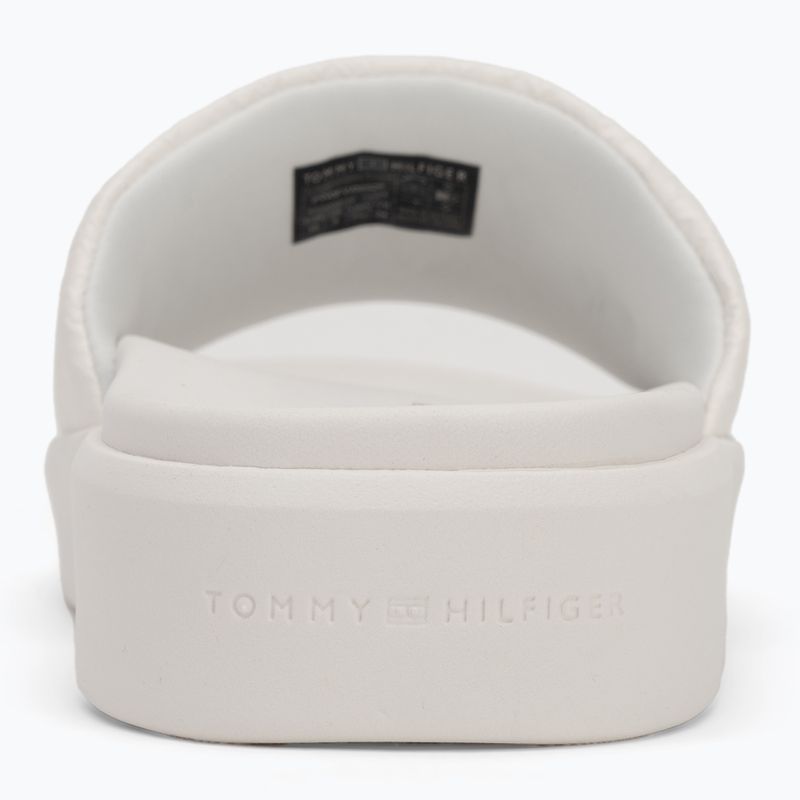 Moteriškos šlepetės Tommy Hilfiger Platform Monogram Poolslide ancient white 6