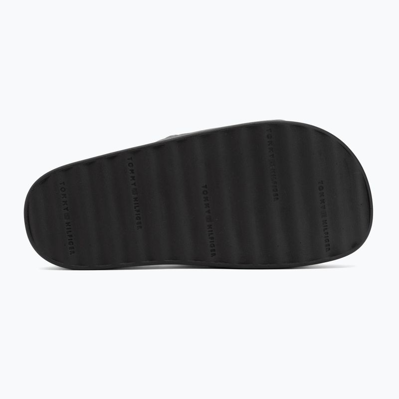 Moteriškos šlepetės Tommy Hilfiger Platform Monogram Poolslide black 4