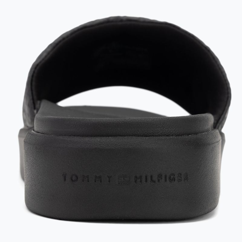 Moteriškos šlepetės Tommy Hilfiger Platform Monogram Poolslide black 6