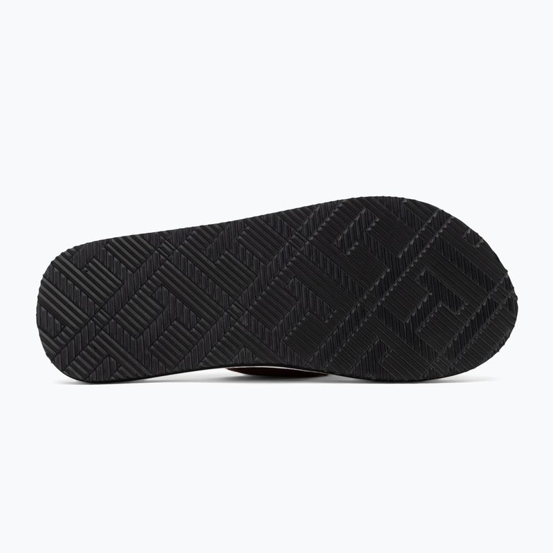 Vyriškos šlepetės per pirštą Tommy Hilfiger Leather Beach Sandal winter cognac 4