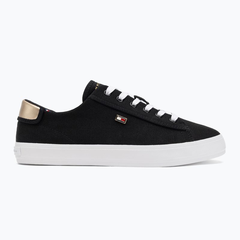 Moteriški sportiniai bateliai Tommy Hilfiger Vulc Canvas Lace Up black 2