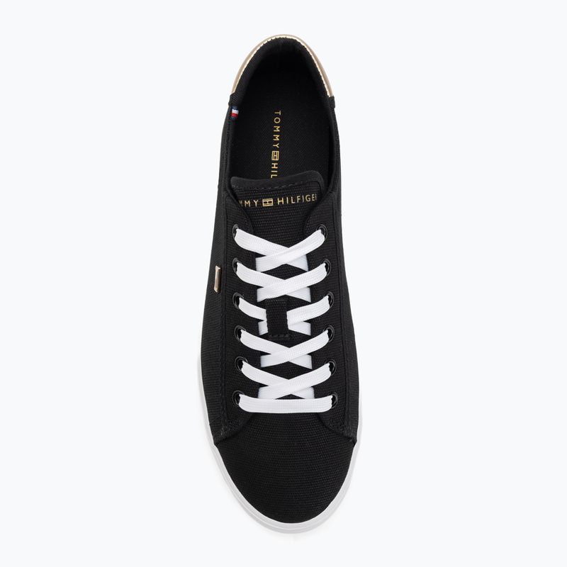 Moteriški sportiniai bateliai Tommy Hilfiger Vulc Canvas Lace Up black 5