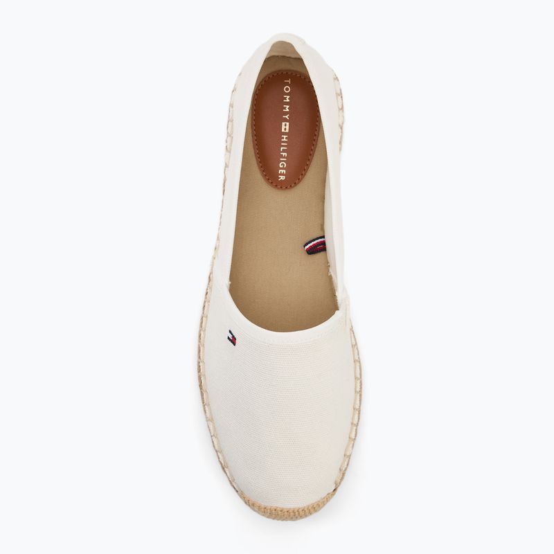 Moteriški batai Tommy Hilfiger Flag Canvas ecru 5