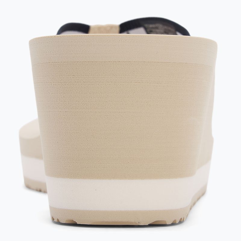 Moteriškos šlepetės per pirštą Tommy Hilfiger Corporate Wedge Beach Sandal muslin 6