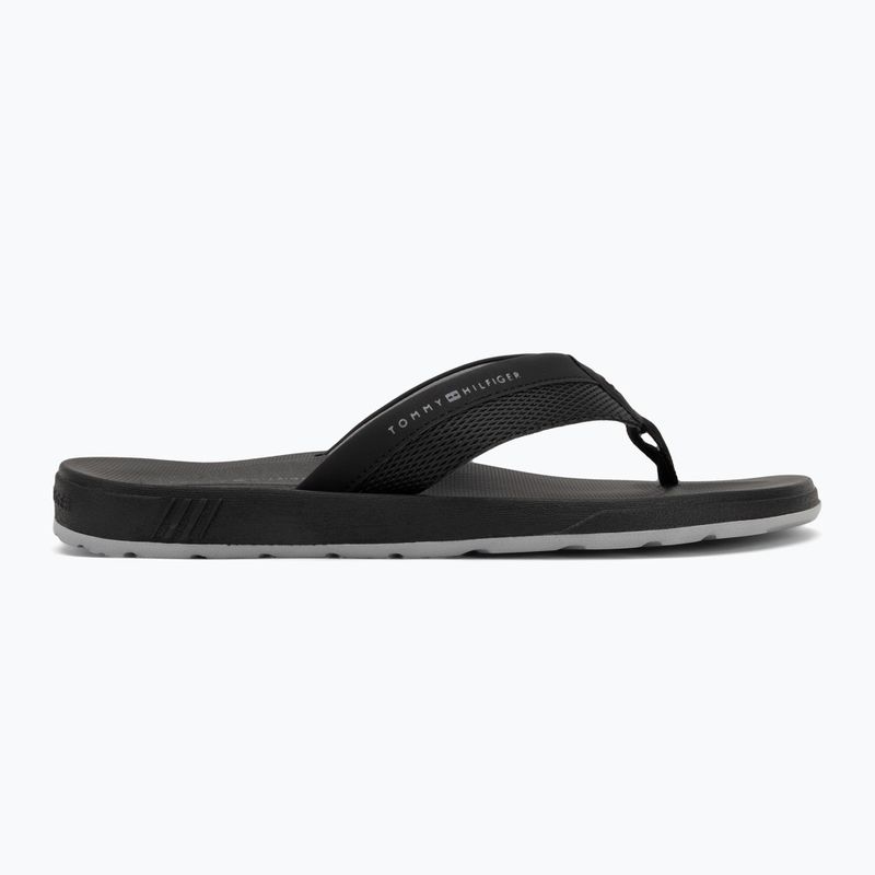 Vyriškos šlepetės per pirštą Tommy Hilfiger Molded Beach Sandal black 2