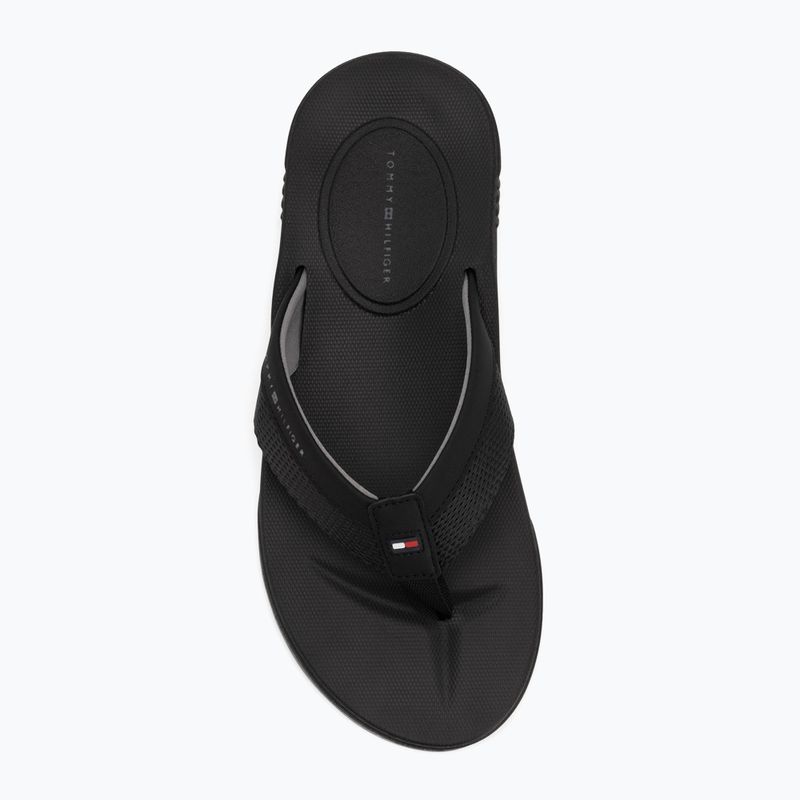 Vyriškos šlepetės per pirštą Tommy Hilfiger Molded Beach Sandal black 5