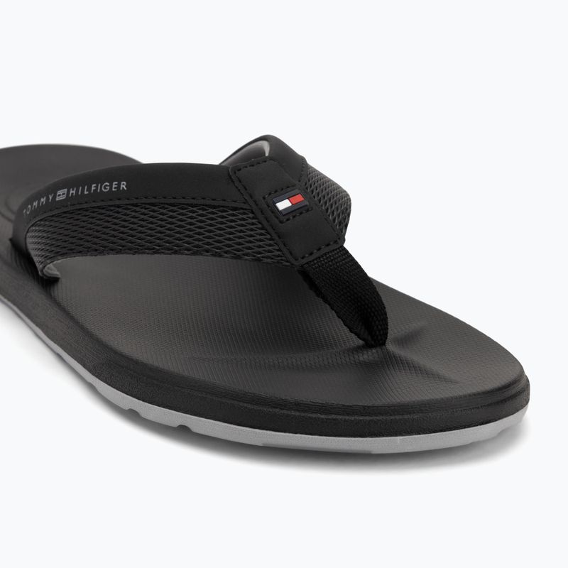 Vyriškos šlepetės per pirštą Tommy Hilfiger Molded Beach Sandal black 7