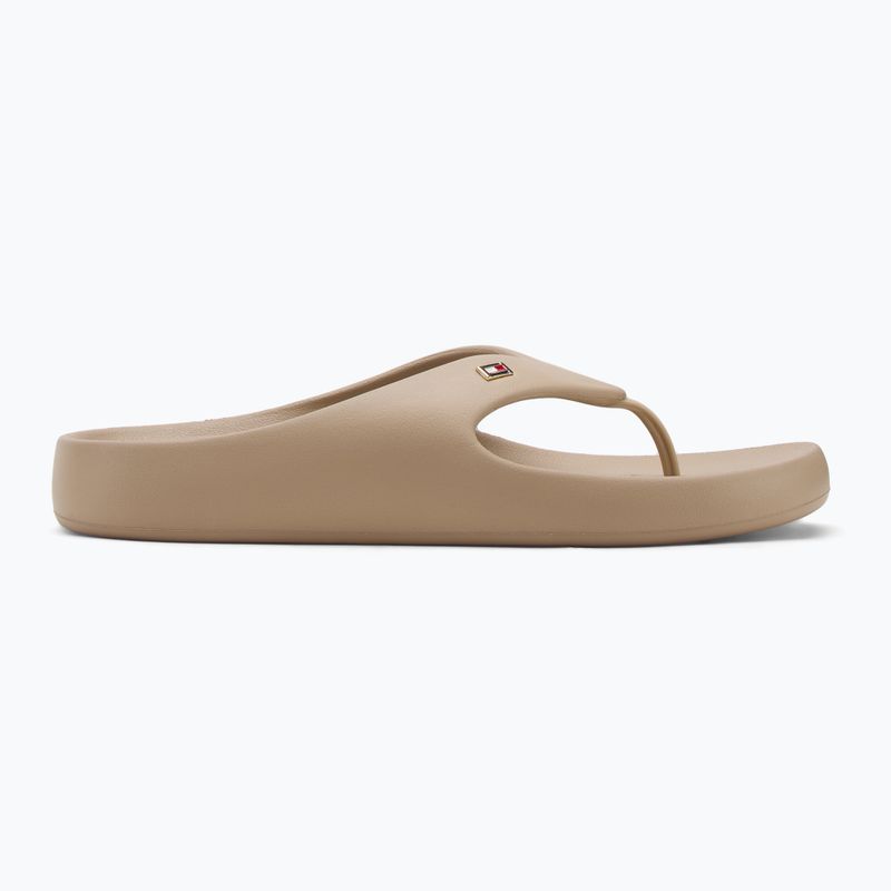 Moteriškos šlepetės per pirštą Tommy Hilfiger Comfort Beach Sandal horseradish 2