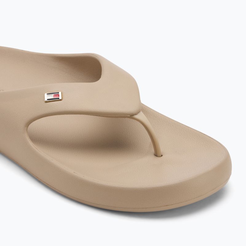 Moteriškos šlepetės per pirštą Tommy Hilfiger Comfort Beach Sandal horseradish 7