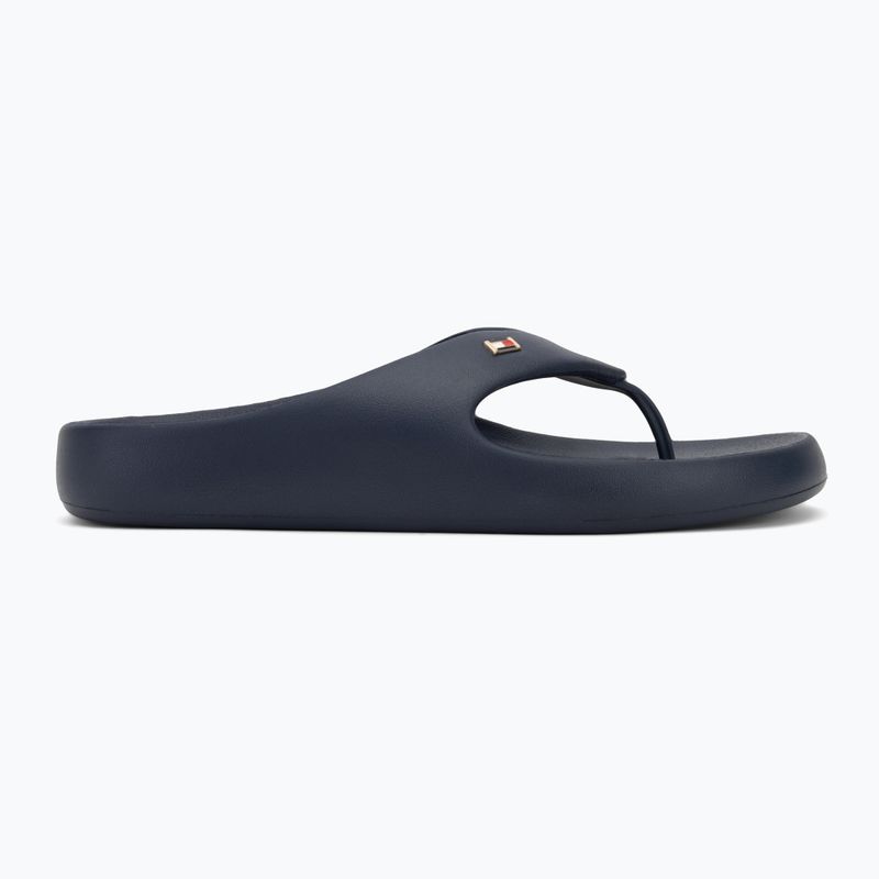 Moteriškos šlepetės per pirštą Tommy Hilfiger Comfort Beach Sandal space blue 2