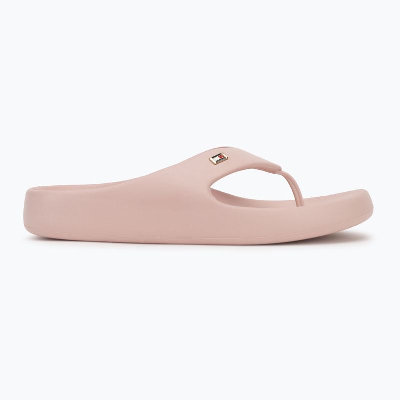 Moteriškos šlepetės per pirštą Tommy Hilfiger Comfort Beach Sandal foggy pink 2