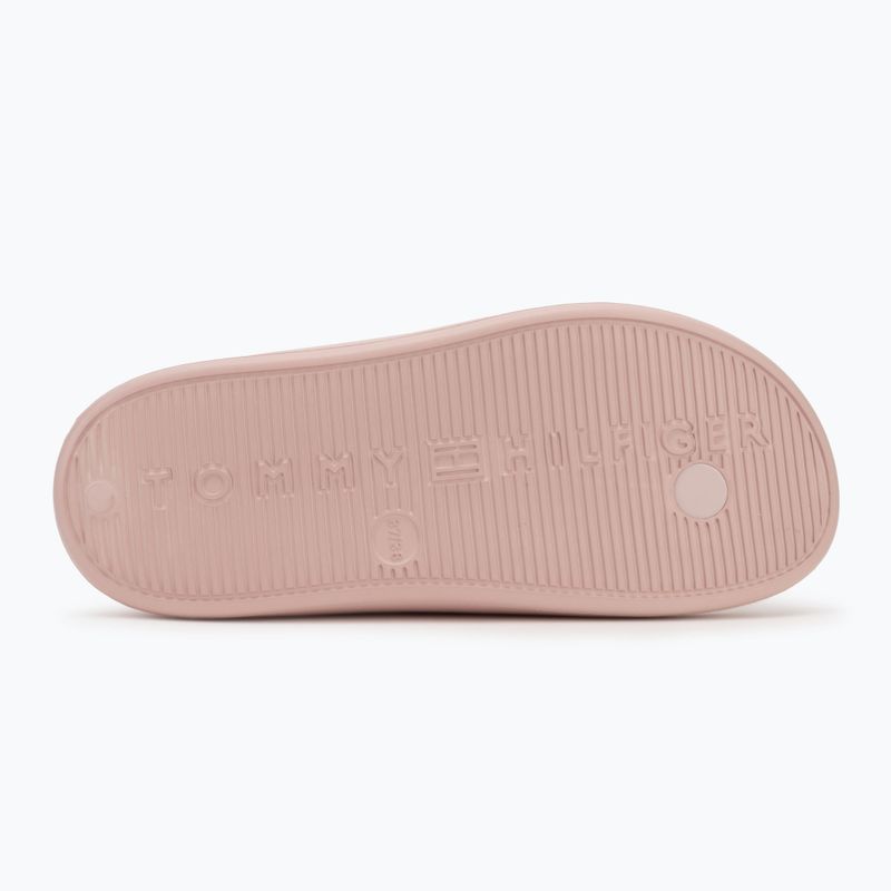 Moteriškos šlepetės per pirštą Tommy Hilfiger Comfort Beach Sandal foggy pink 4
