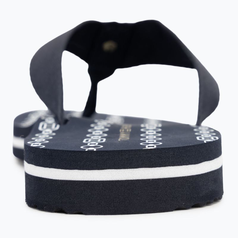 Moteriškos šlepetės per pirštą Tommy Hilfiger Chain Print Beach Sandal space blue 6