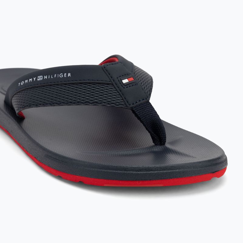 Vyriškos šlepetės per pirštą Tommy Hilfiger Molded Beach Sandal desert sky 7