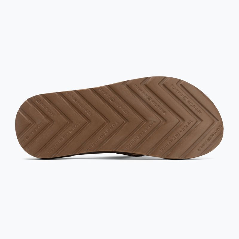 Vyriškos šlepetės per pirštą Tommy Hilfiger Molded Beach Sandal desert khaki 4