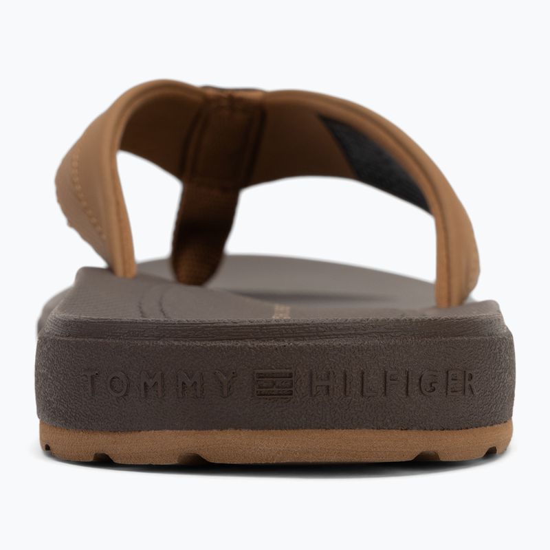 Vyriškos šlepetės per pirštą Tommy Hilfiger Molded Beach Sandal desert khaki 6