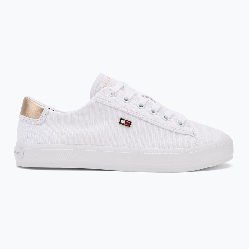 Moteriški sportiniai bateliai Tommy Hilfiger Vulc Canvas Lace Up white 2