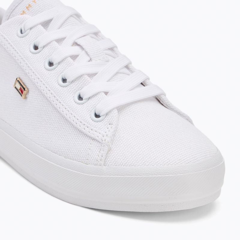 Moteriški sportiniai bateliai Tommy Hilfiger Vulc Canvas Lace Up white 7