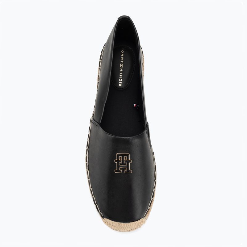 Moteriški batai Tommy Hilfiger Th Logo Leather black 5