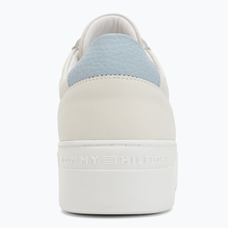 Moteriški batai Tommy Hilfiger Platform Court ecru/breezy blue 6