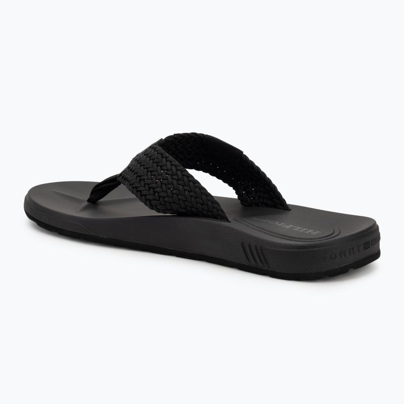 Vyriškos šlepetės per pirštą Tommy Hilfiger Molded Web Beach Sandal black 3